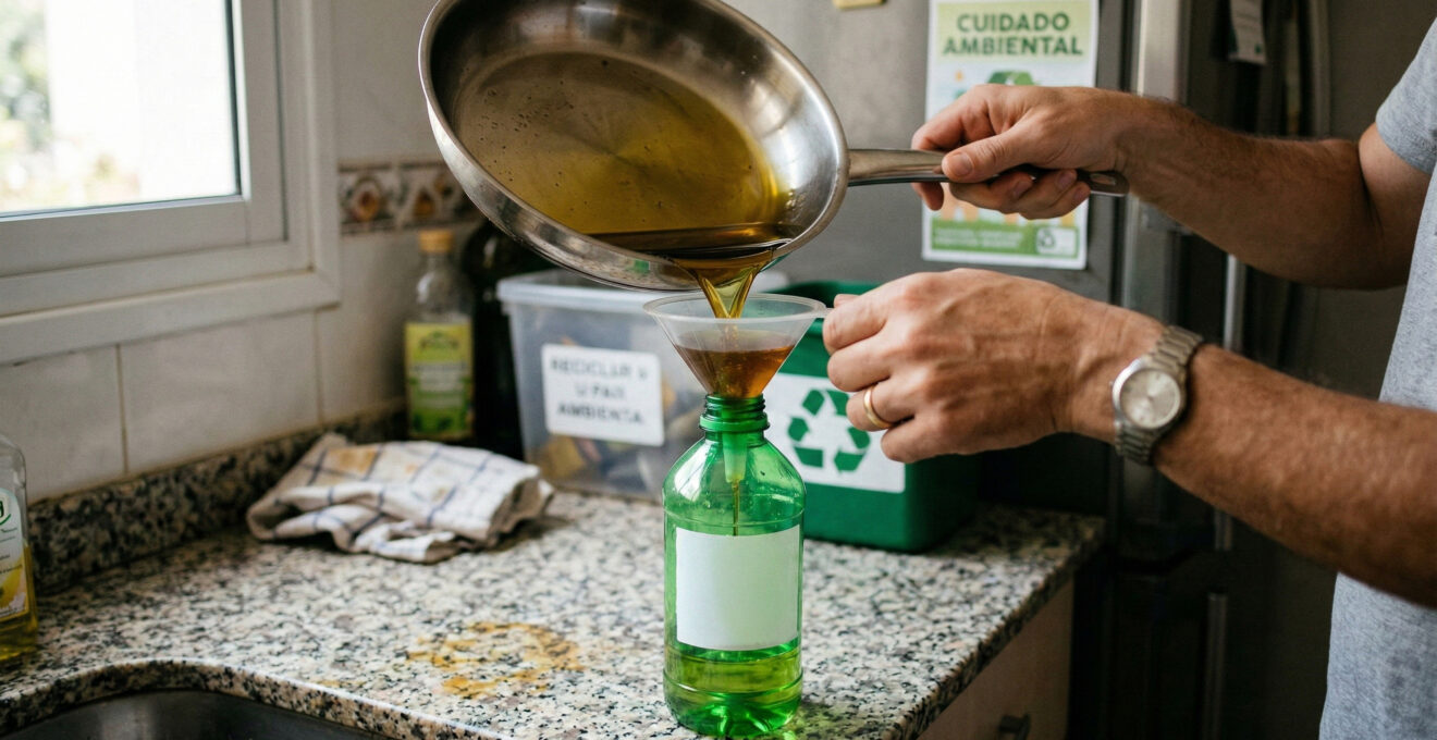 recyclage des huiles alimentaires usagées