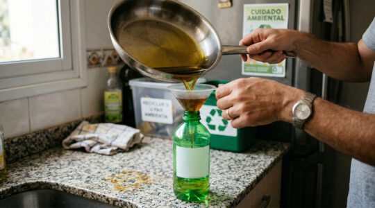 recyclage des huiles alimentaires usagées